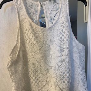 Knitted tank top
